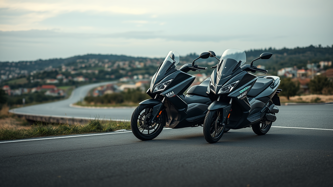 Yamaha NMAX 125 ve XMAX 250 Karşılaştırması: Şehir İçi mi Uzun Yol mu?