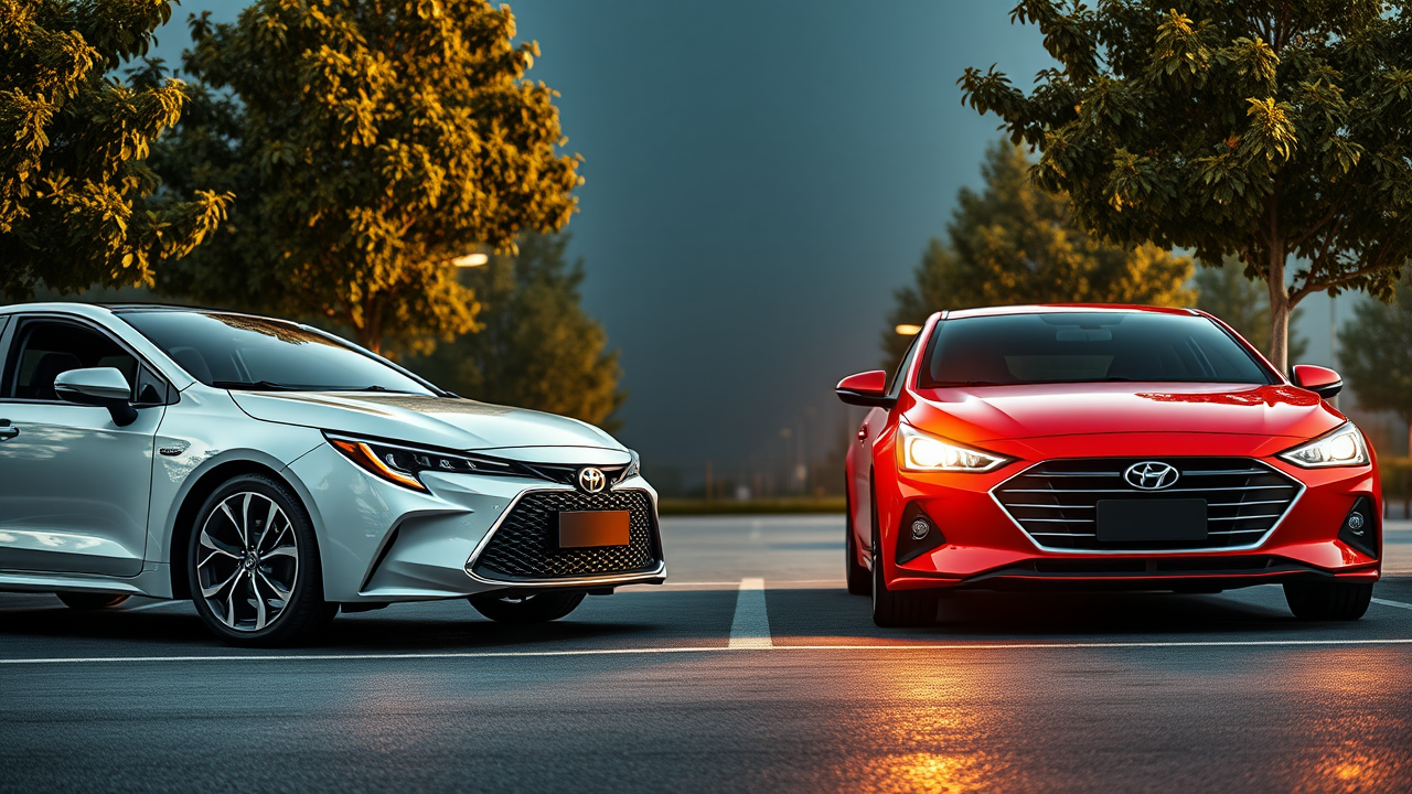 Corolla mı Elantra mı? Hangisi Yolda Kalmaz?